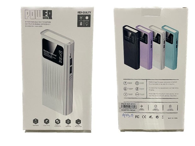 &+  POWER BANK 1000MAH + LINTERNA (8705)